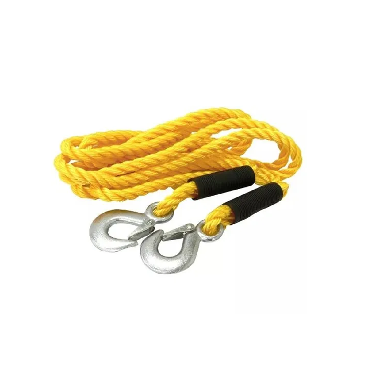 LINGA DE REMOLQUE LINGA DE REMOLQUE TRENZADA 14MM  X 4 METROS HASTA 1500KGS AMARILLO UNIVERSAL CANTIDAD POR CAJA 30 - 3