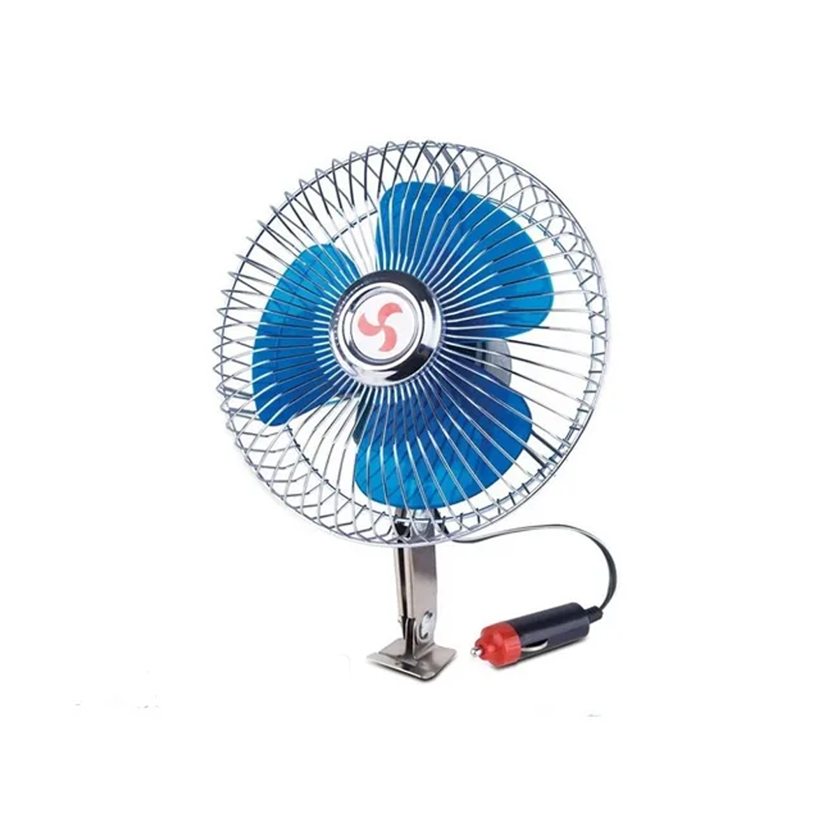 VENTILADOR VENTILADOR METALICO 6 12V UNIVERSAL PLATEADO 6 DIAMETRO 180MM CANTIDAD POR CAJA 12 - 3