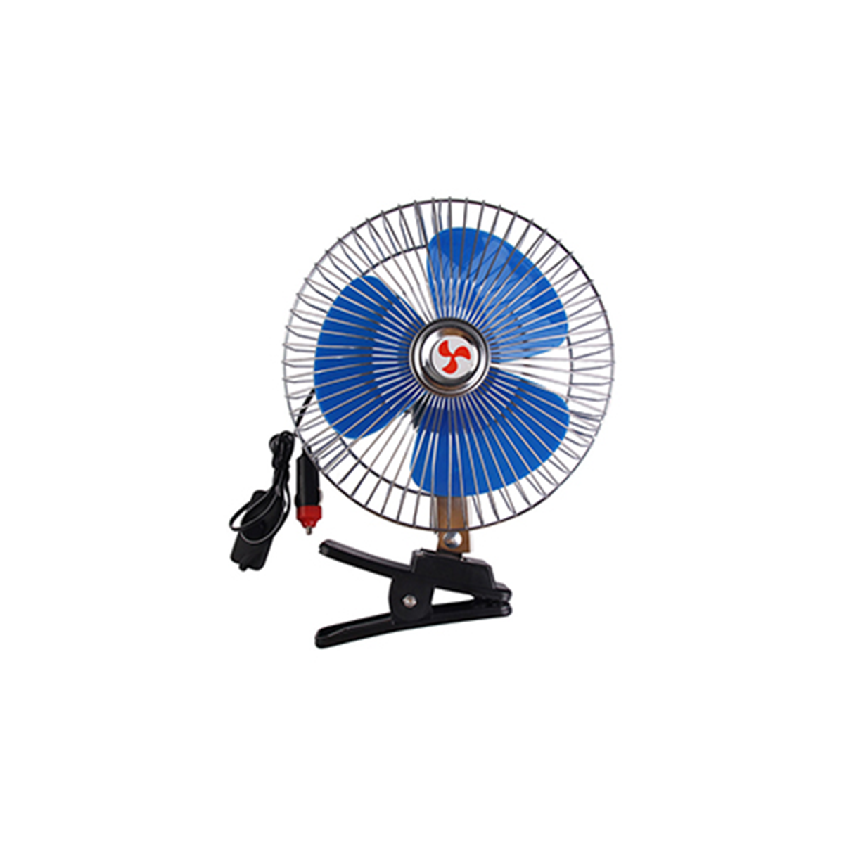 VENTILADOR VENTILADOR METALICO 8 24V UNIVERSAL CON CLIP PLATEADO 8 DIAMETRO 220MM CANTIDAD POR CAJA 10 - 2
