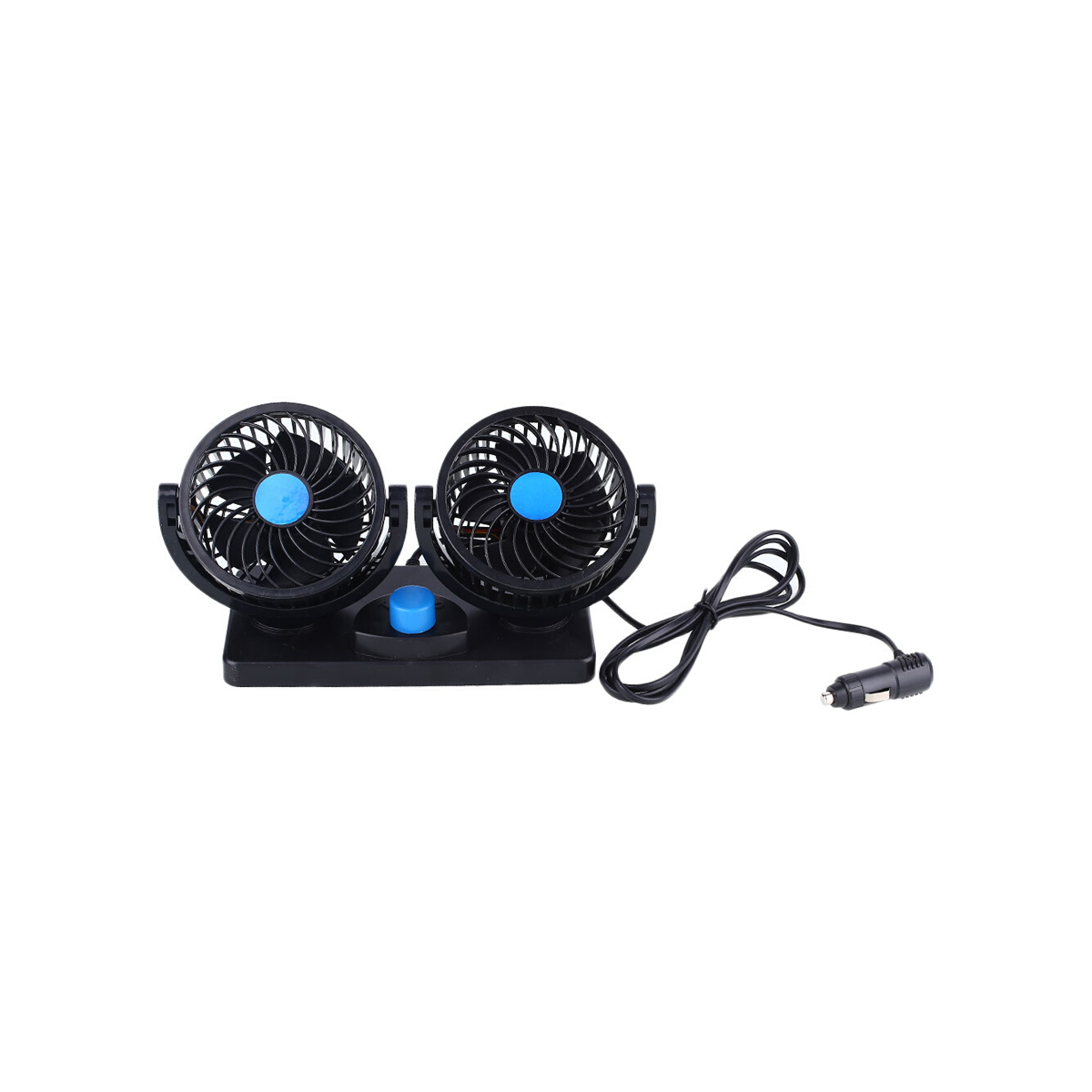 VENTILADOR DISPLAY DE 2 VENTILADORES 4 24V PLASTICO NEGRO UNIVERSAL CANTIDAD POR CAJA 15