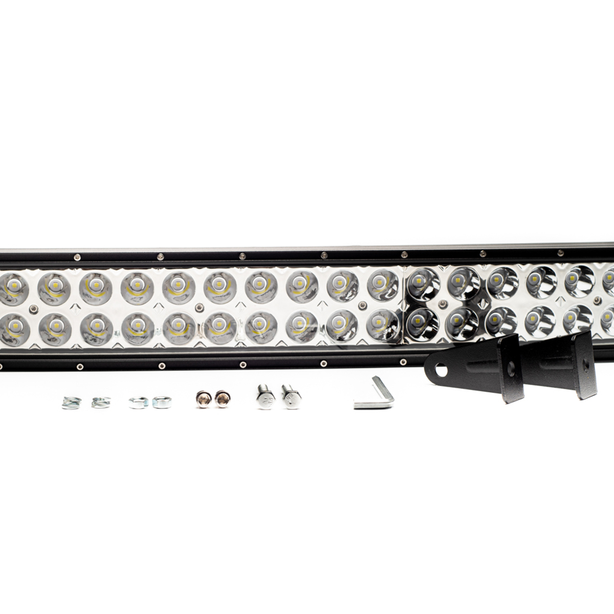 OFF ROAD BARRA DE LED EPISTAR CURVA BARRA CURVA DE 60 LED 180 WATTS - EPISTAR ( 89 CM DE LARGO) -  CARCAZA DE ALUMINIO - HAZ DE LUZ SPOT (CODIGO ANTERIOR: CURV180EPI) - 3