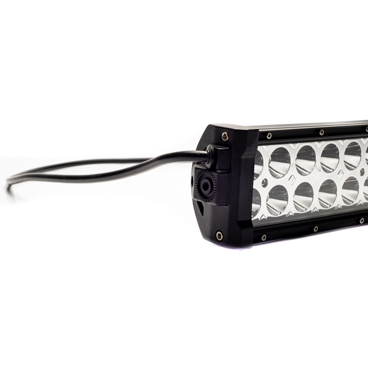 OFF ROAD BARRA DE LED EPISTAR CURVA BARRA CURVA DE 80 LED 240 WATTS - EPISTAR ( 1,13 MTS DE LARGO) -  CARCAZA DE ALUMINIO - HAZ DE LUZ SPOT (CODIGO ANTERIOR: CURV240EPI) - 9