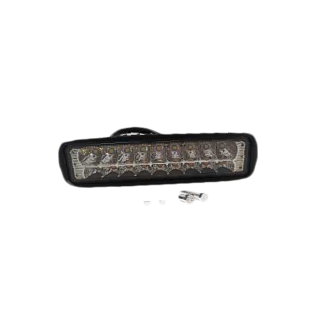 OFF ROAD FARO DE LED UNIVERSAL RECTANGULAR 18 WATTS (6 LED  3 WATTS) COLOR BLANCO / AMBAR 12V / 24V - HAZ DE LUZ SPOT - - 4