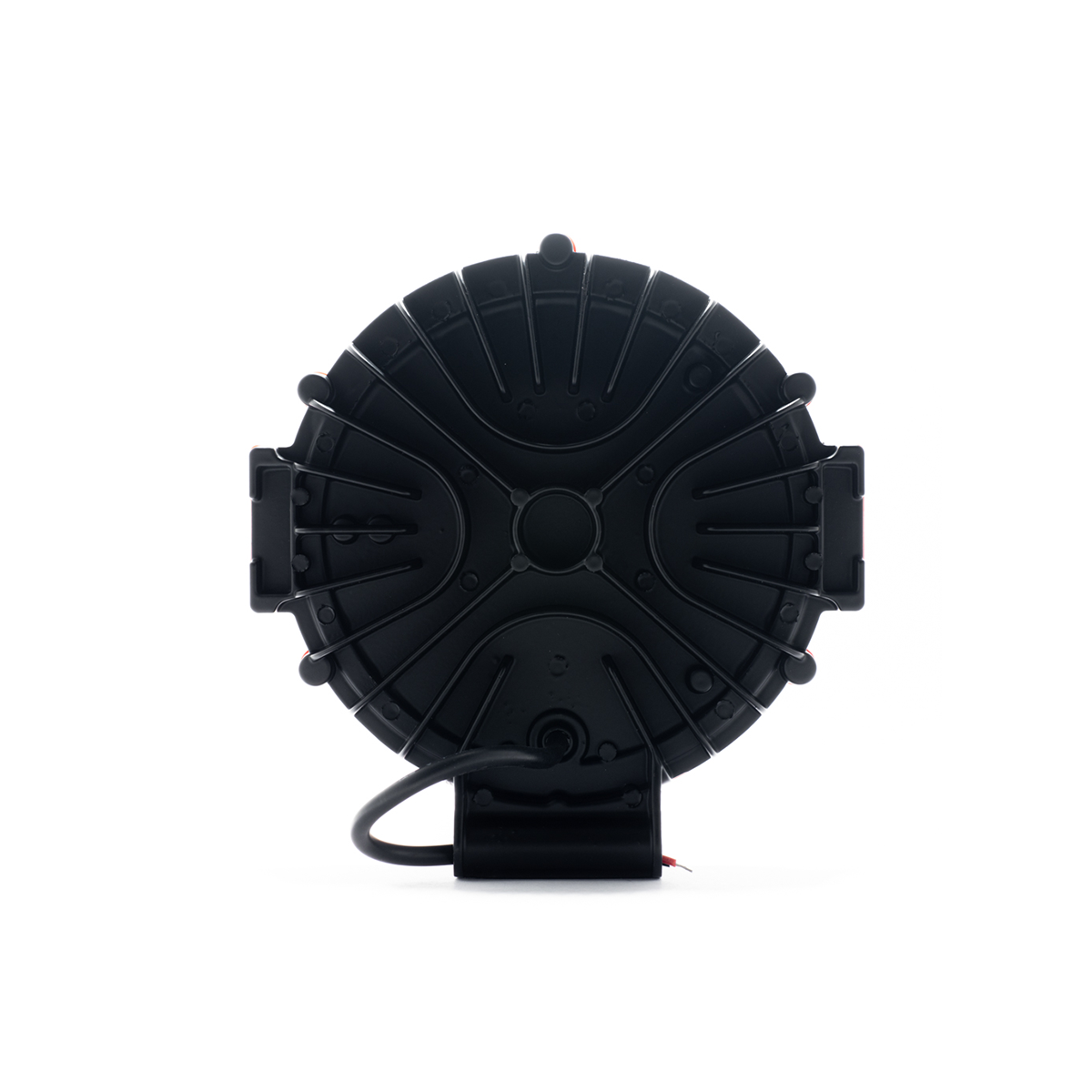OFF ROAD FARO DE LED UNIVERSAL CIRULAR 51 WATTS (18 LED  3 WATTS) COLOR BLANCO 12V / 24V BORDE NEGRO - HAZ DE LUZ SPOT - - 4