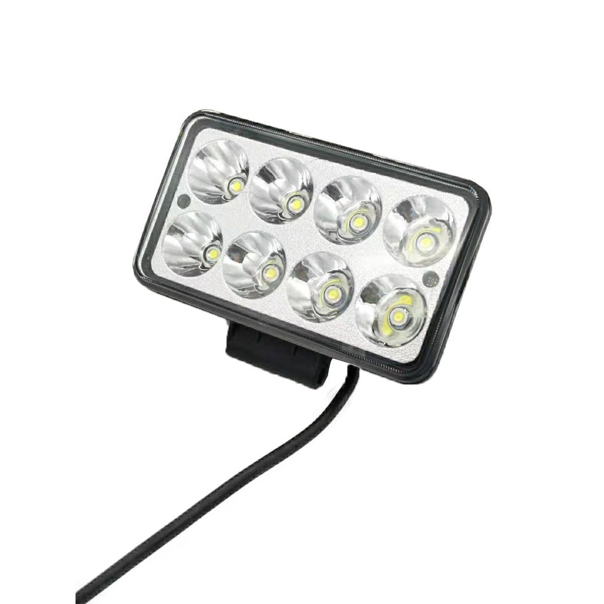 OFF ROAD FARO DE LED UNIVERSAL RECTANGULAR 24 WATTS (8 LED  3 WATTS) 15.5  9 CM COLOR BLANCO 12V / 24V SPOT - HAZ DE LUZ SPOT - - 2