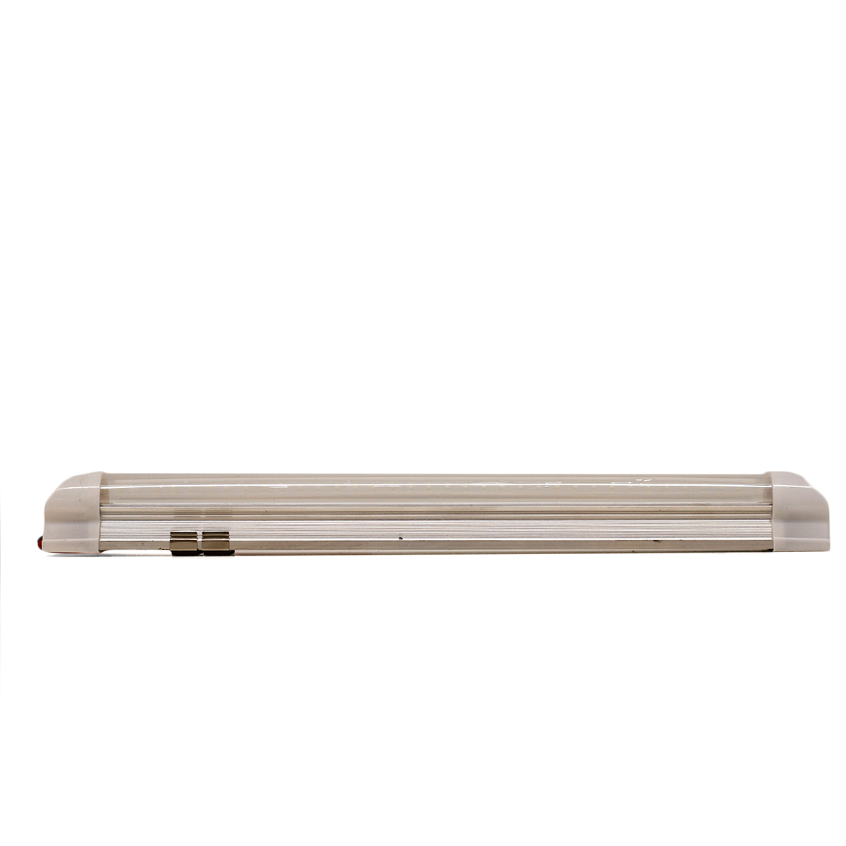 PLAFON LED JUEGO DE 2 UNIDADES DE PLAFONES LED CON TECLA ON / OFF 12V - 24V PEGAMENTO AUTOADHESIVO 34CM X 3.5 CM 108 LED SMD 10 WATTS - 8