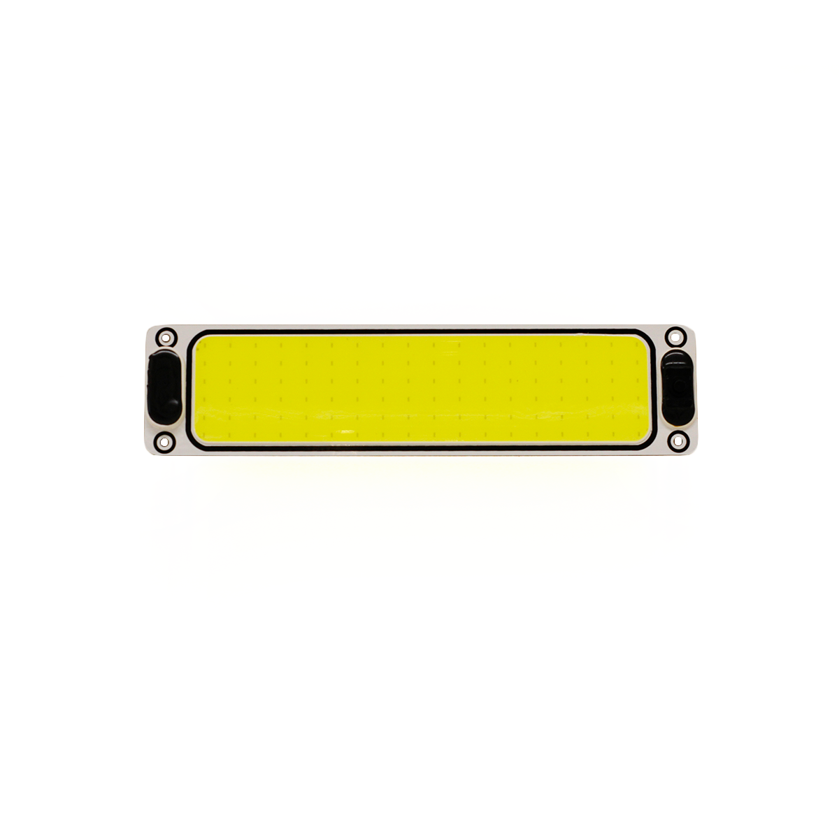 PLAFON LED JUEGO DE 2 UNIDADES DE PLAFONES LED CON TECLA ON / OFF 12V - 24V PEGAMENTO AUTOADHESIVO 25CM X 6 CM 108 LED COB 10 WATTS - 2