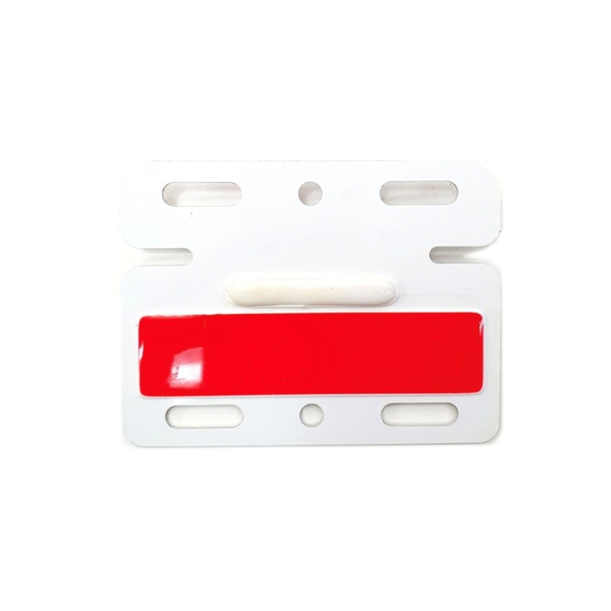 OFF ROAD FAROS DE CAMION PACK X 4 UNIDADES DE FAROS COLGANTES ENCASTRABLES PARA LATERAL DE CAMION 10.5 CM DE ANCHO X 8 CM DE ALTO ROJO 24V