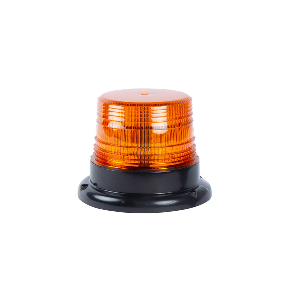 BALIZA GIRATORIA LED BALIZA DESTELLANTE LED 12V - 24V COLOR AMBAR CON CONEXION A TOMA 12V CANTIDAD POR CAJA MASTER 30 - 4