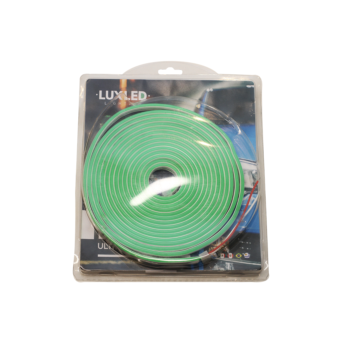 ROLLO DE LED ROLLO DE LED DE NEON ULTRA BRILLOSO 5 METROS VERDE 12V - 4