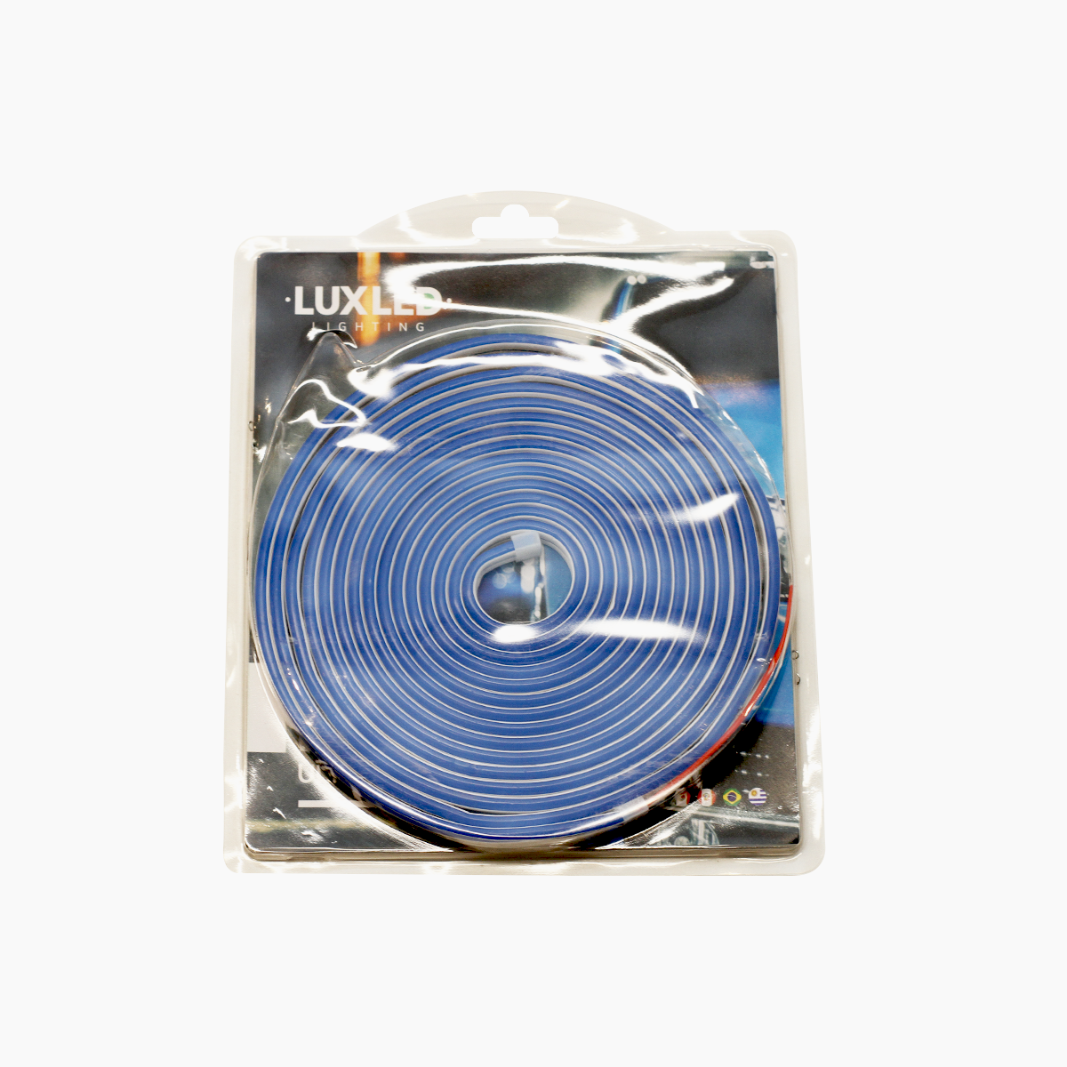 ROLLO DE LED ROLLO DE LED DE NEON ULTRA BRILLOSO 5 METROS AZUL 12V - 4