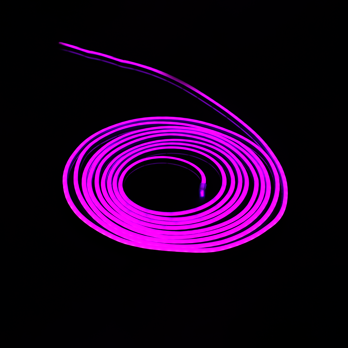 ROLLO DE LED ROLLO DE LED DE NEON ULTRA BRILLOSO 5 METROS VIOLETA 12V - 4