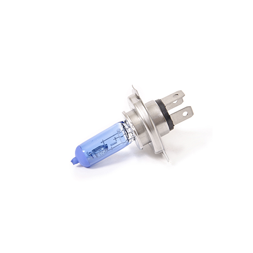 LAMPARA BLUE VISION H4 PT43 35/35W 12V XENON BLUE X BLISTER 1 UNIDAD PARA MOTO (CODIGO ANTERIOR: B12458BVIMP) CANTIDAD POR CAJA MASTER 100