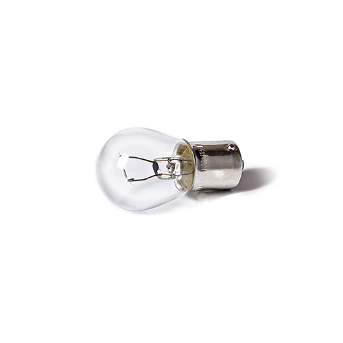 LAMPARAS DE SEÑALIZACION P15W 12V 15W BA15S BLANCA BULBO MEDIANO  (CODIGO ANTERIOR: 12403KO) CANTIDAD POR CAJA MASTER 1000