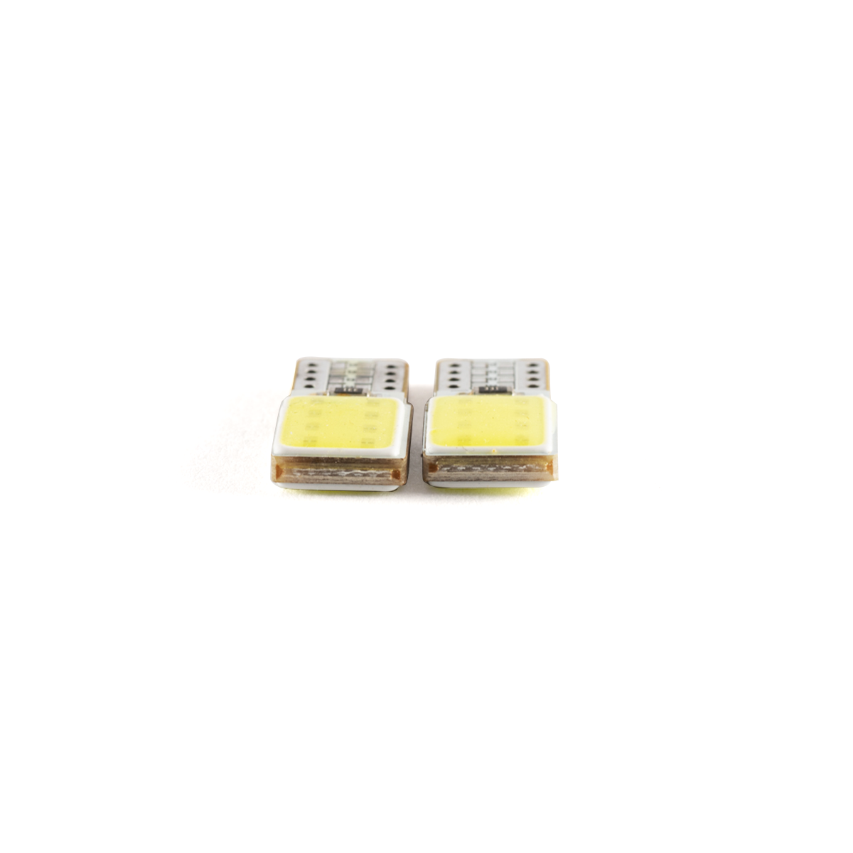 LED SEÑALIZACION SILICA BLISTER X 2 - LED 2821 - T10 - W5W COB - BLANCO 24V - 12 CHIP PASTILLA - BLISTER X 2 UNIDADES CANTIDAD POR CAJA MASTER 500 - 2