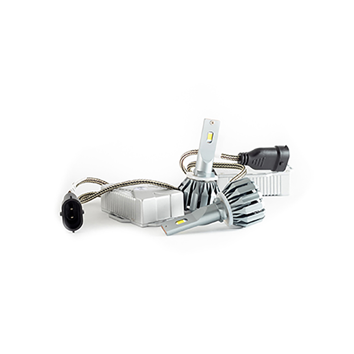 OFF ROAD KIT DE LED IR100 CANBUS H27 10MA GENERACION CHIP CSP SUPER CANBUS 30000 LUMENS 36 WATTS 12V CON COOLER