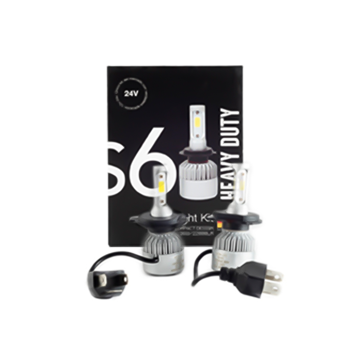 OFF ROAD KIT DE LED S6 HEAVY DUTY - 24V KIT DE LED H7 6TA GENERACION 22000 LUMENS POR LAMPARA USO ESPECIAL 24V CON COOLER CANTIDAD POR CAJA MASTER 50 - 6