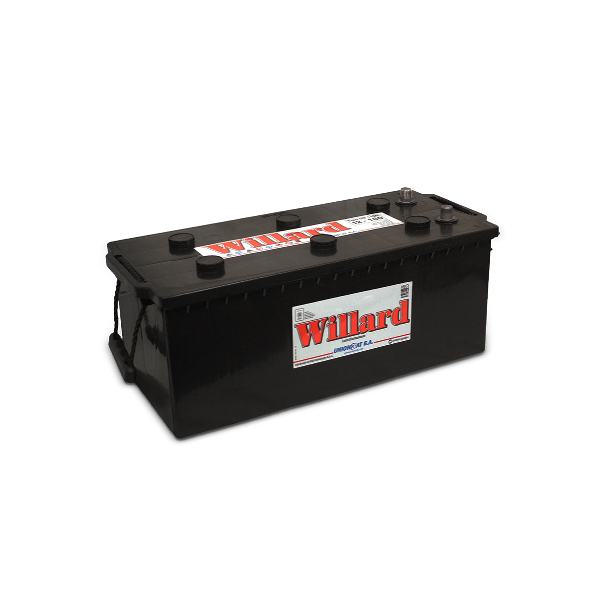 BATERIA WILLARD HEAVY DUTY LARGO 517 ANCHO 226 ALTO 195 SERVICIO PESADO - 160 AMP