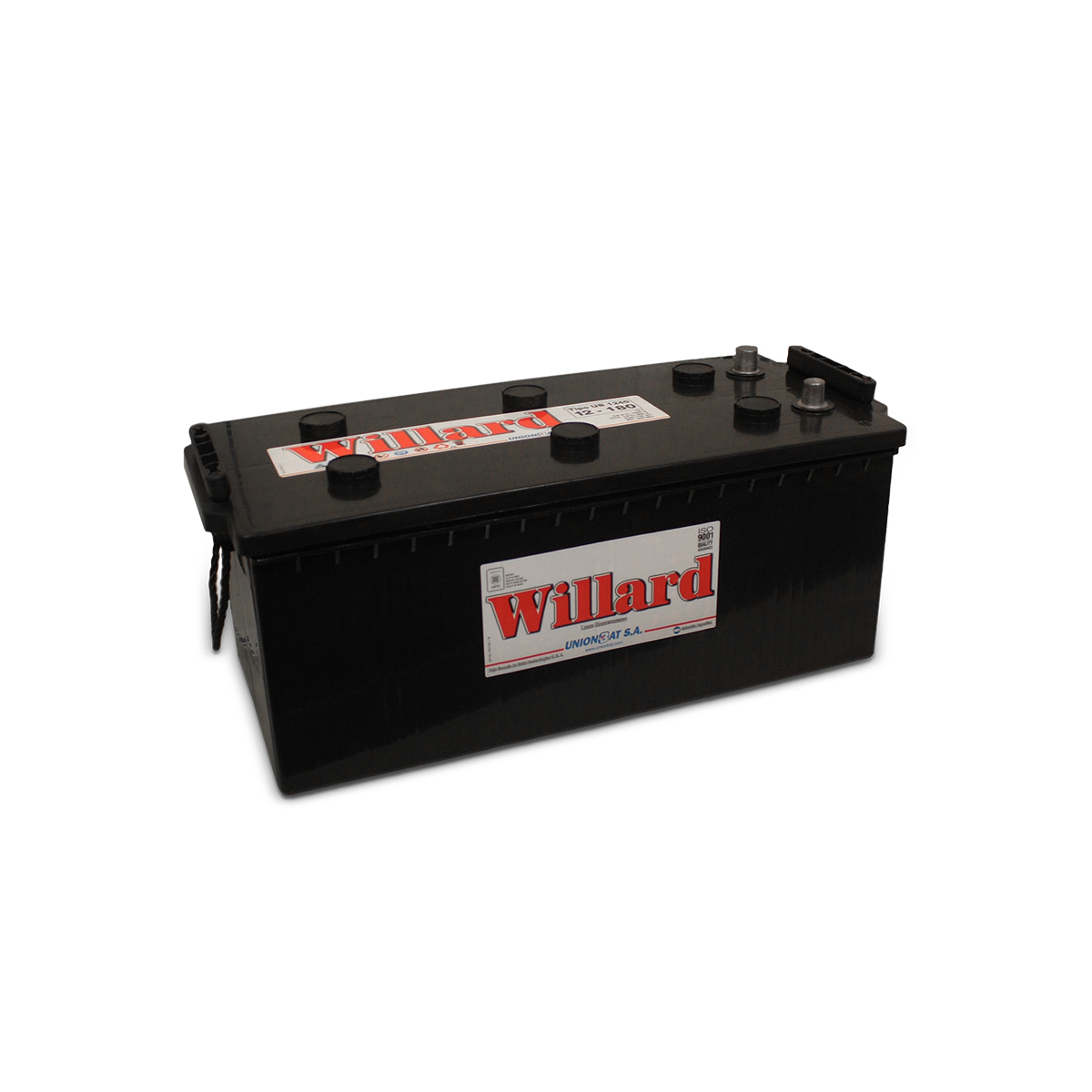 BATERIA WILLARD HEAVY DUTY LARGO 517 ANCHO 226 ALTO 195 SERVICIO PESADO - 180 AMP