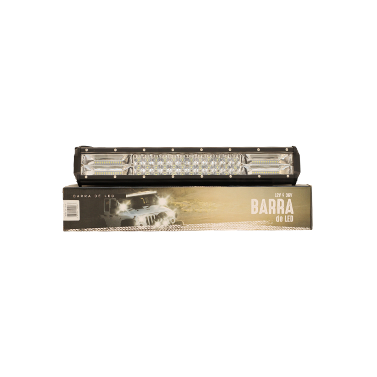 OFF ROAD BARRA DE LED BARRA LED EPISTAR Y MICRO LED 252WATTS 45CM 12V/24V BLANCA - 5