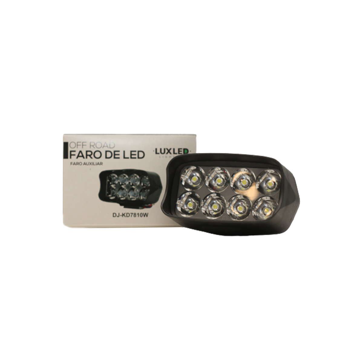 OFF ROAD FARO DE LED FARO AUXILIAR LED DE PLASTICO ABS 24 WATTS 3000 LUX - 5
