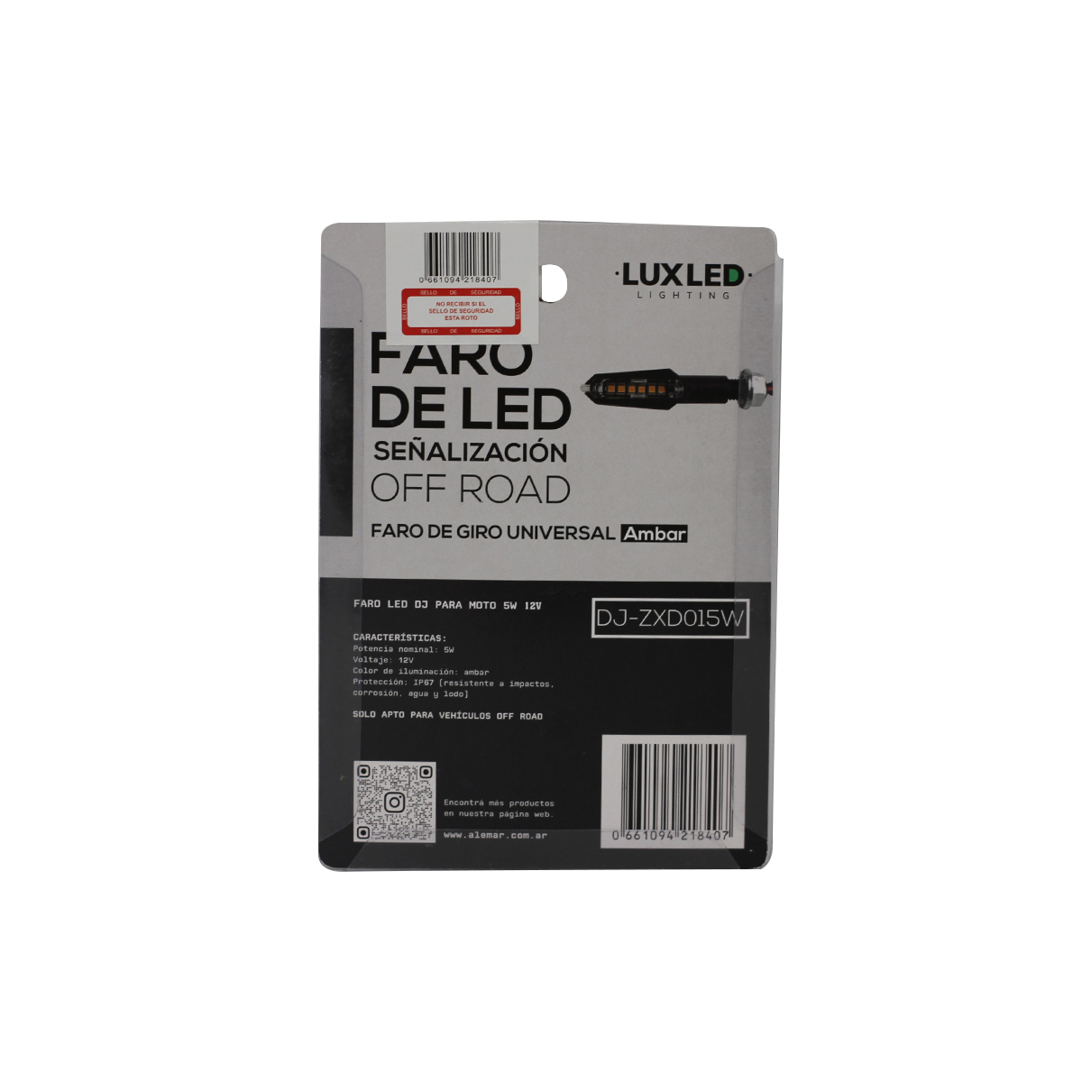 OFF ROAD FARO DE LED UNIVERSAL FARO DE GIRO UNIVERSAL AMBAR 12V 5W 1500 LUX JUEGO 2 UNIDADES - 3