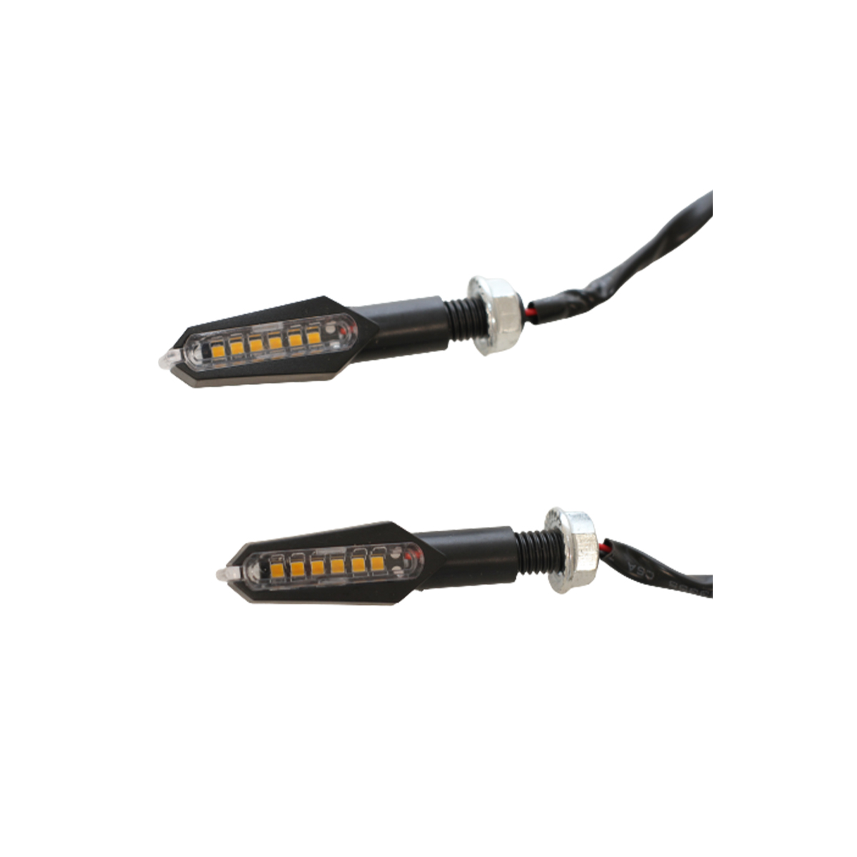 OFF ROAD FARO DE LED UNIVERSAL FARO DE GIRO UNIVERSAL AMBAR 12V 5W 1500 LUX JUEGO 2 UNIDADES - 4
