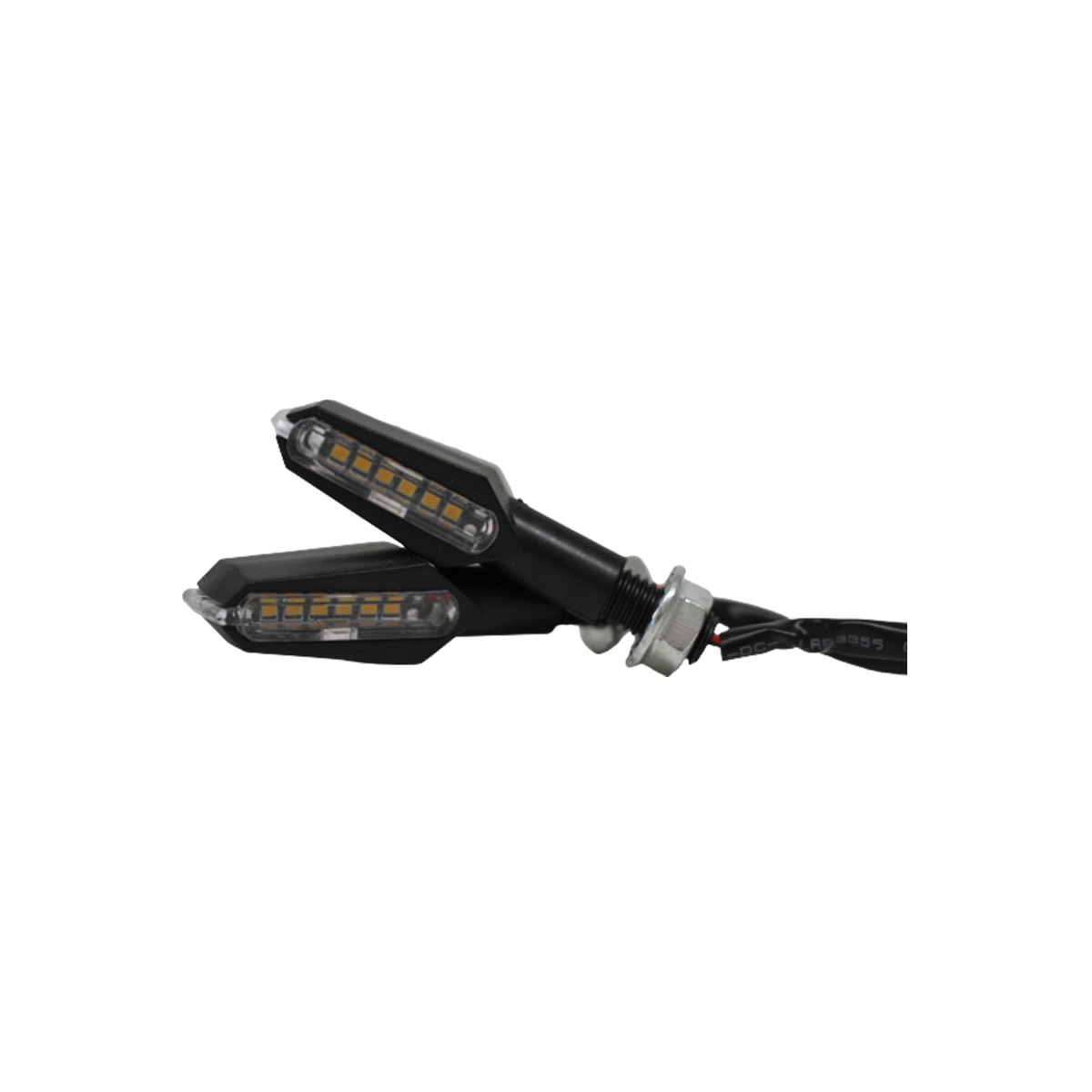 OFF ROAD FARO DE LED UNIVERSAL FARO DE GIRO UNIVERSAL AMBAR 12V 5W 1500 LUX JUEGO 2 UNIDADES - 6