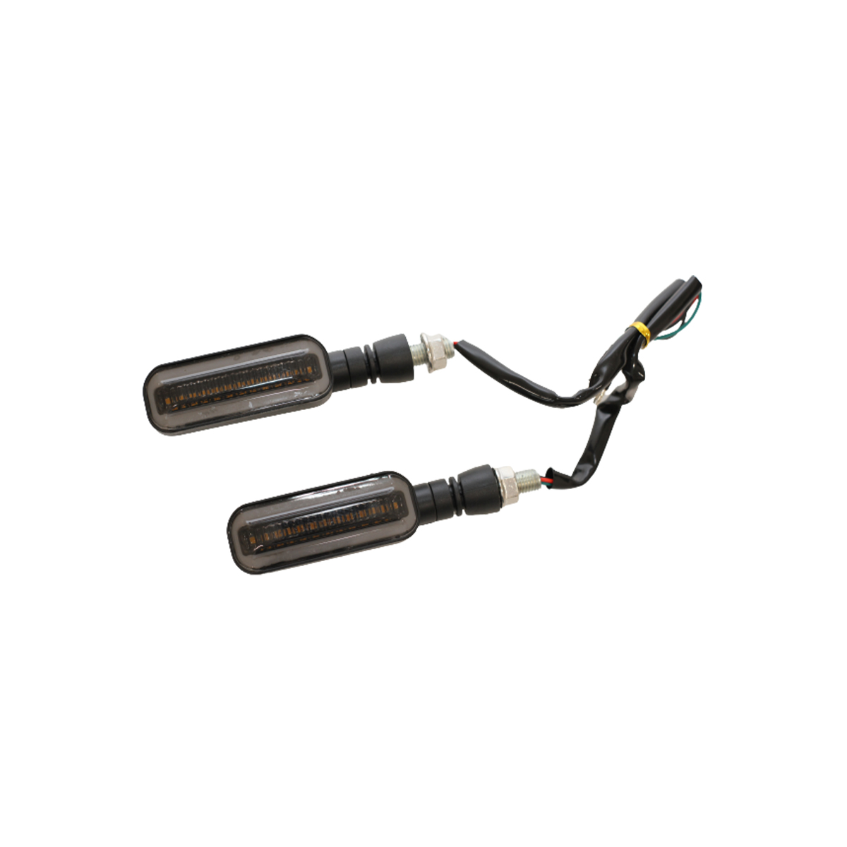 OFF ROAD FARO DE LED DE MOTO FARO DE GIRO UNIVERSAL AMBAR SECUENCIAL 12V 5W 1500 LUX JUEGO 2 UNIDADES - 7