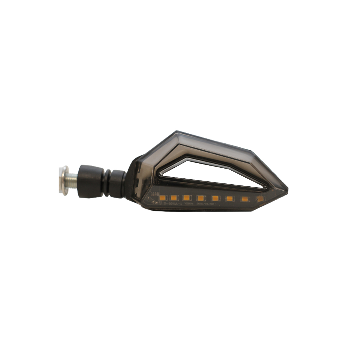 OFF ROAD FARO DE LED DE MOTO GIRO PARA MOTO CON LUZ LED RUNNING AMBAR Y LUZ DE GIRO AMBAR 12V  - JUEGO DE 2 UNIDADES MEDIDAS 140*94*43 (mm) - 5