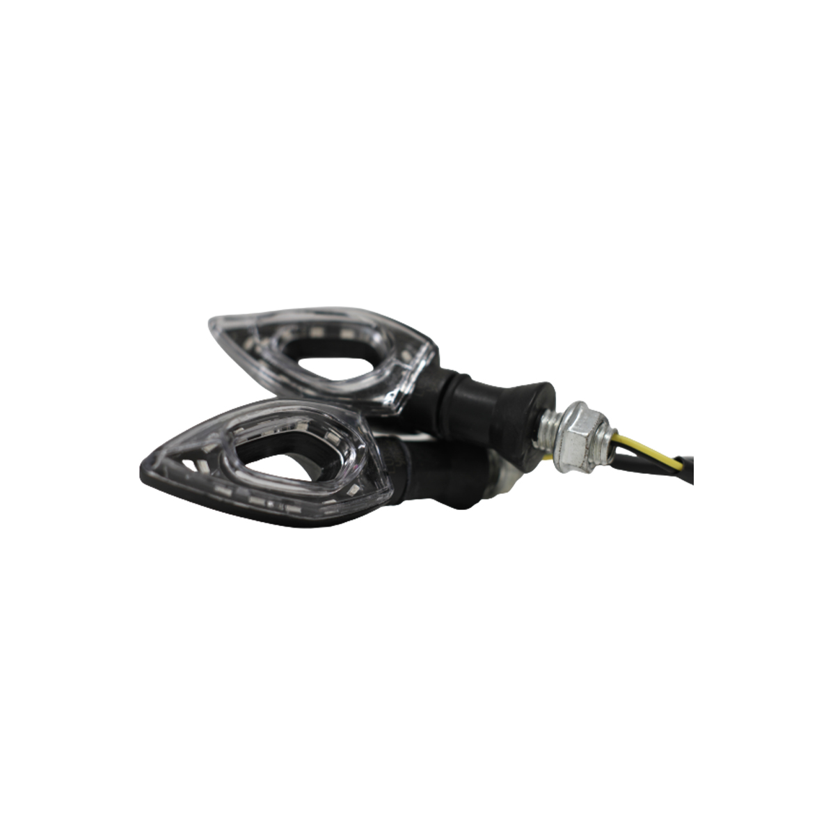 OFF ROAD FARO DE LED DE MOTO FARO DE GIRO UNIVERSAL AMBAR 12V 5W 1500 LUX JUEGO 2 UNIDADES. CAJA MASTER 100 - 3