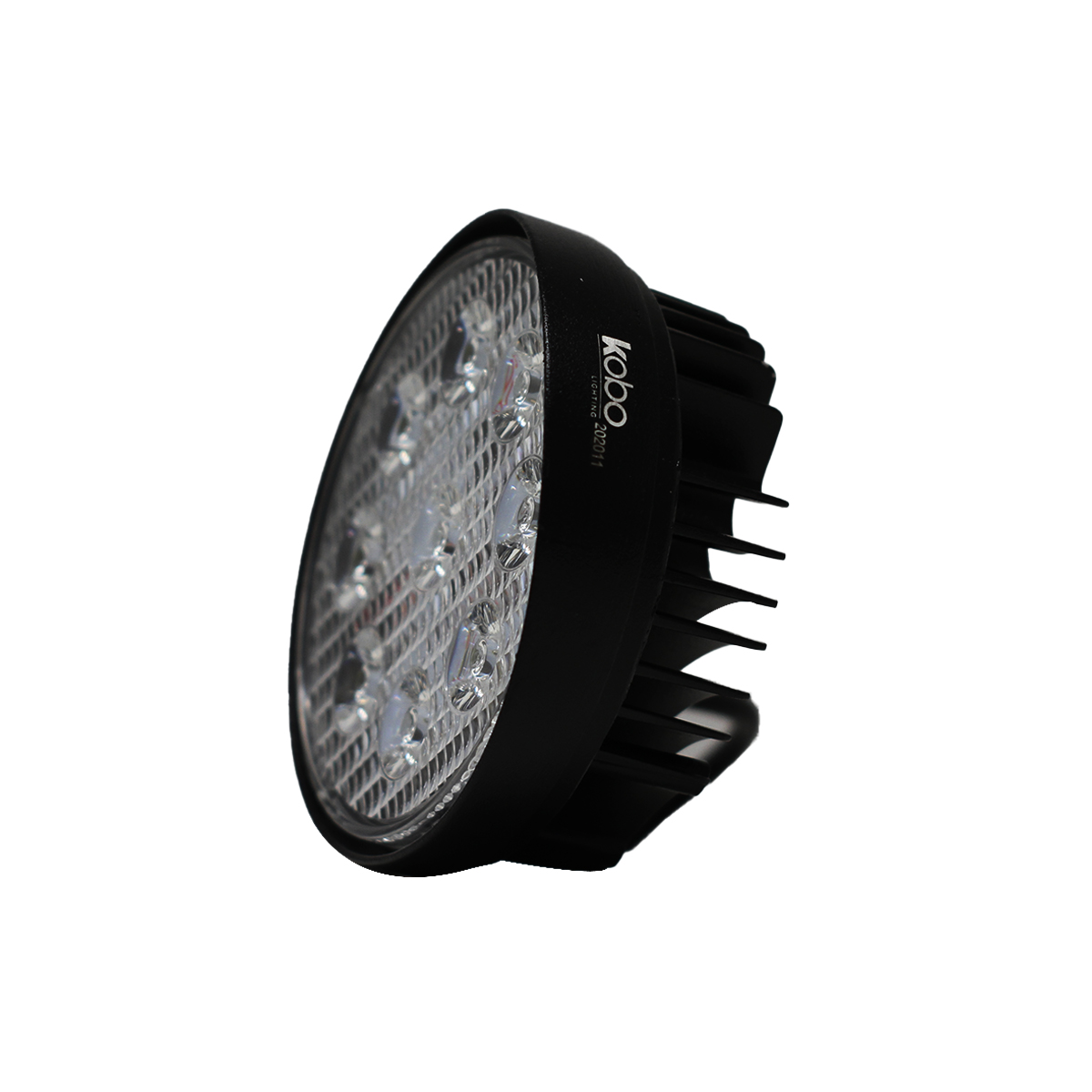 OFF ROAD FARO DE LED FARO DE 9 LED REDONDO 27 WATTS 6CM PROFUNDIDAD BLANCO 12V - 24V ILUMINACION SPOT CANTIDAD POR CAJA MASTER 40 - 3