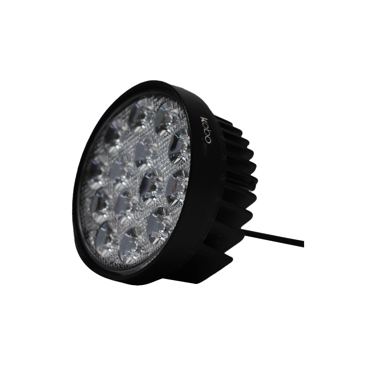 OFF ROAD FARO DE LED FARO DE 14 LED REDONDO 42 WATTS 6CM PROFUNDIDAD BLANCO 12V - 24V ILUMINACION SPOT CANTIDAD POR CAJA MASTER 40 - 2