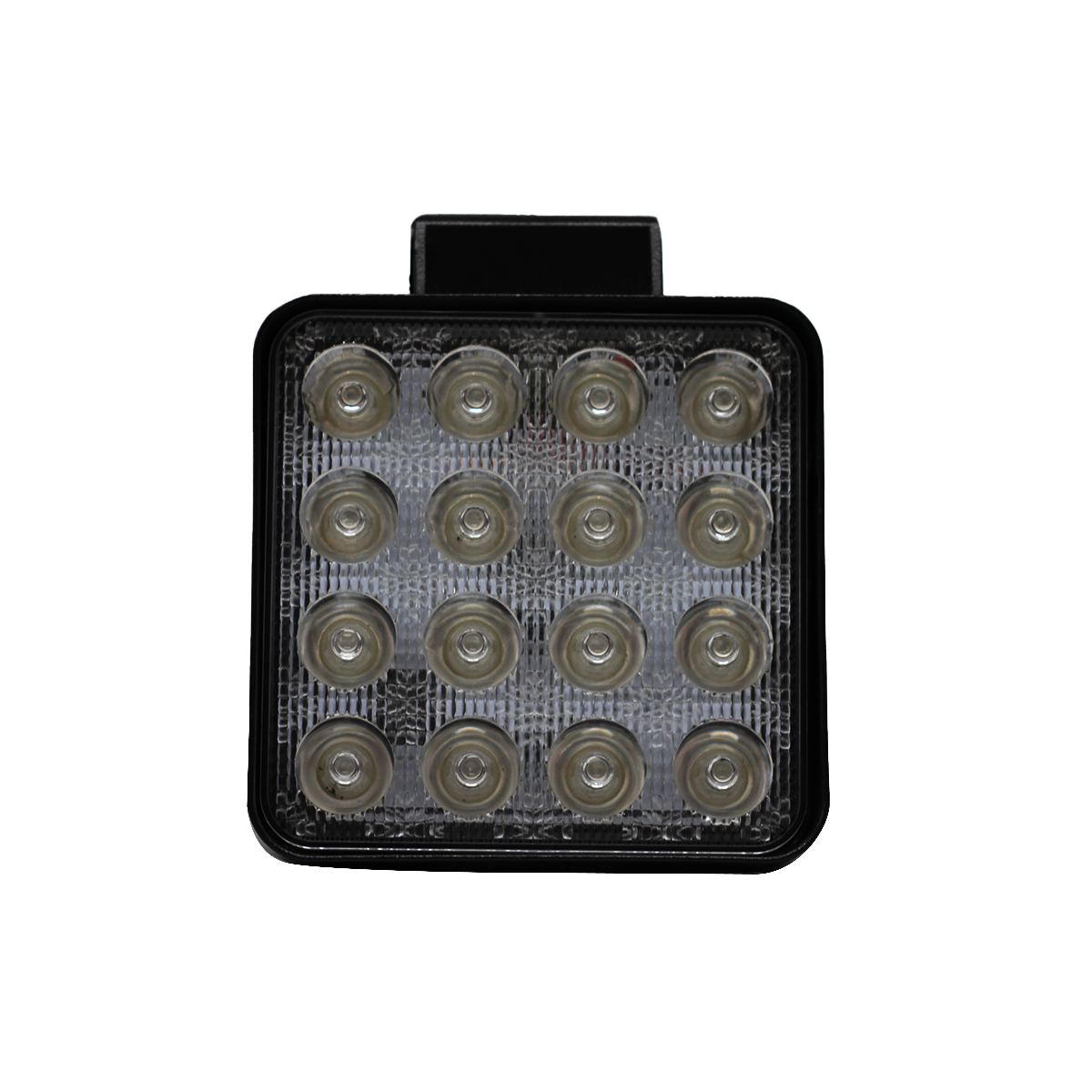 OFF ROAD FARO DE LED FARO DE 16 LED CUADRADO 48 WATTS 6CM PROFUNDIDAD AZUL 12V - 24V ILUMINACION SPOT - 2