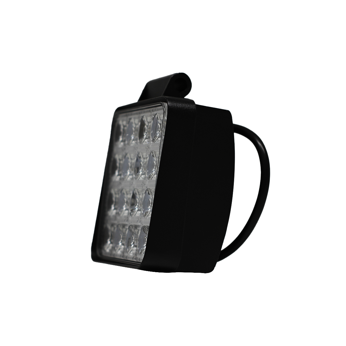 OFF ROAD FARO DE LED FARO DE 16 LED CUADRADO 48 WATTS 6CM PROFUNDIDAD AZUL 12V - 24V ILUMINACION SPOT - 4