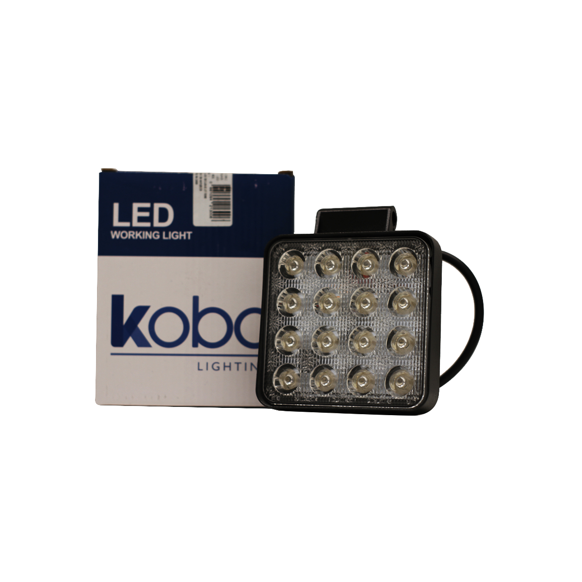 OFF ROAD FARO DE LED FARO DE 16 LED CUADRADO 48 WATTS 6CM PROFUNDIDAD AZUL 12V - 24V ILUMINACION SPOT - 6