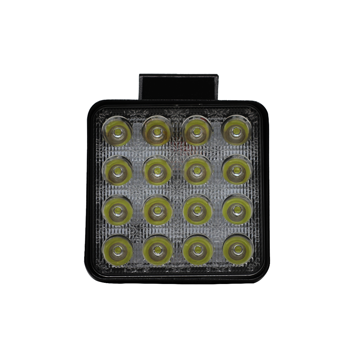 OFF ROAD FARO DE LED FARO DE 16 LED CUADRADO 48 WATTS 6CM PROFUNDIDAD BLANCO 12V - 24V ILUMINACION SPOT CANTIDAD POR CAJA MASTER 40 - 2