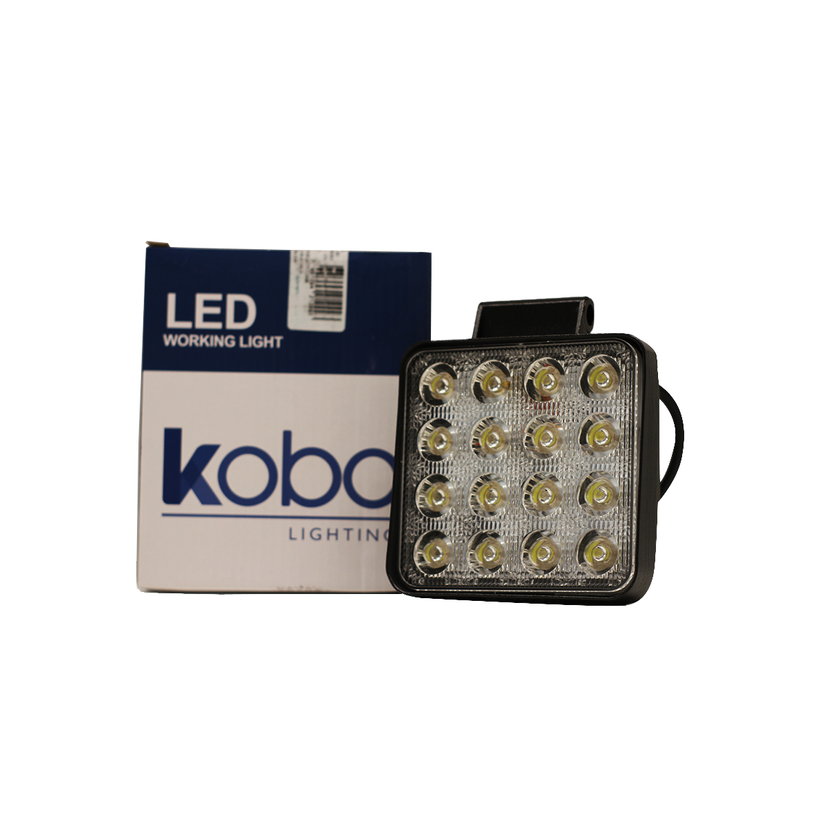 OFF ROAD FARO DE LED FARO DE 16 LED CUADRADO 48 WATTS 6CM PROFUNDIDAD BLANCO 12V - 24V ILUMINACION SPOT CANTIDAD POR CAJA MASTER 40 - 4