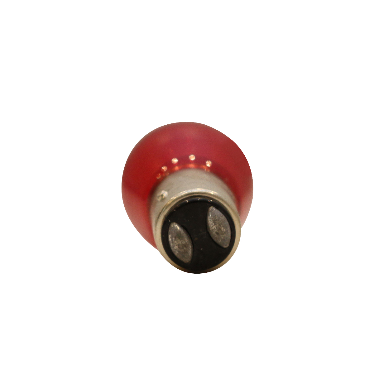 LAMPARAS DE SEÑALIZACION P21/4W 12V BAZ15D 1034 ROJA V PATAS DEFASADAS CANTIDAD POR CAJA MASTER 1000 - 2