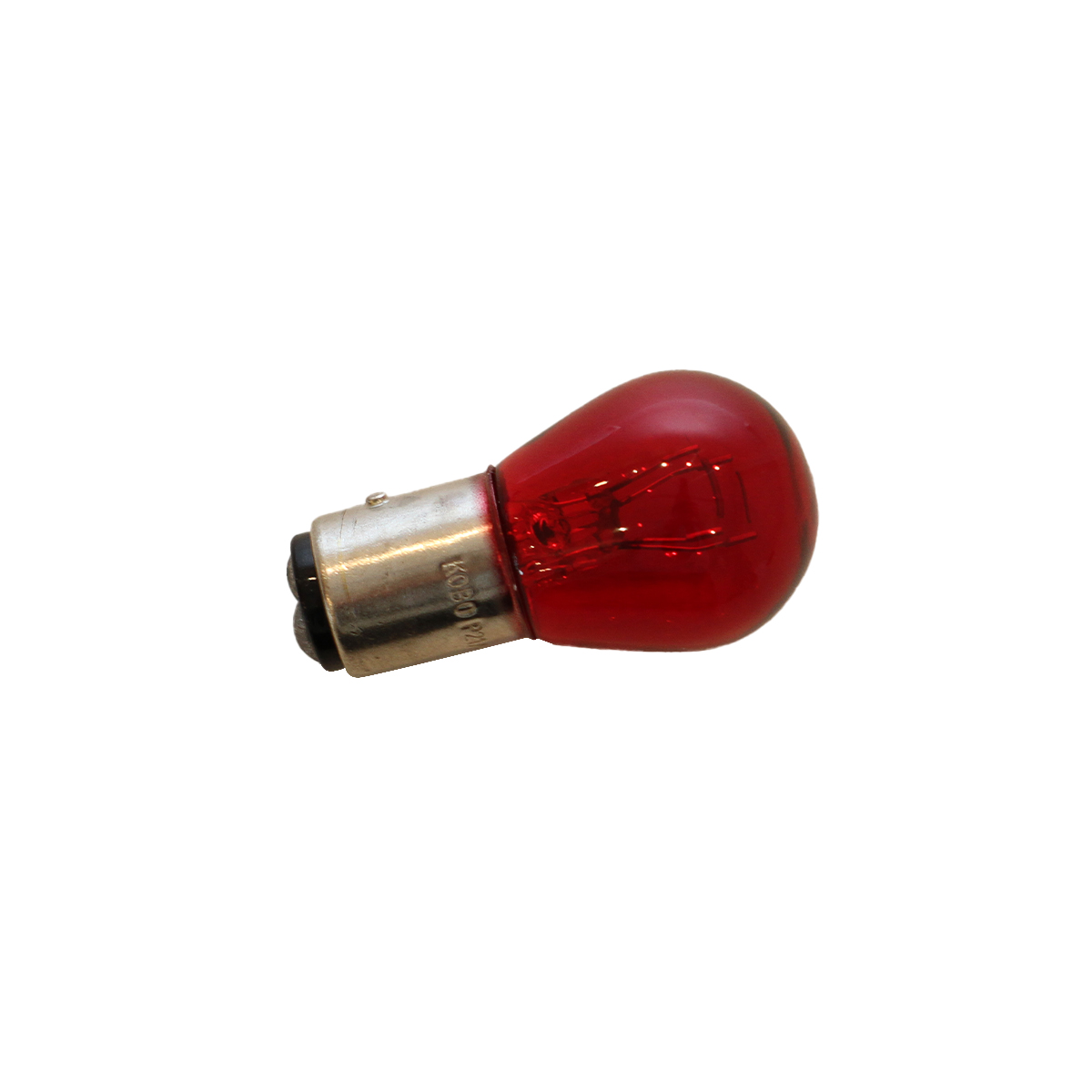 LAMPARAS DE SEÑALIZACION P21/4W 12V BAZ15D 1034 ROJA V PATAS DEFASADAS CANTIDAD POR CAJA MASTER 1000 - 3