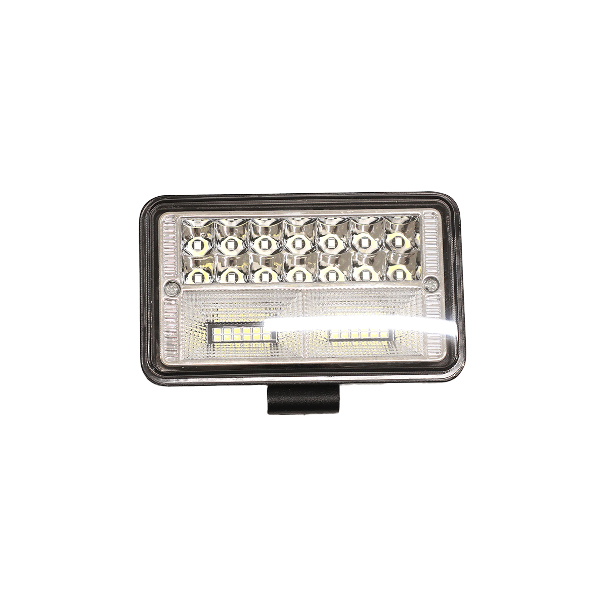 OFF ROAD FARO DE LED FARO LED RECTANGULAR 26 LEDS 57W 17x6x10.8CM COLOR BLANCO - 3