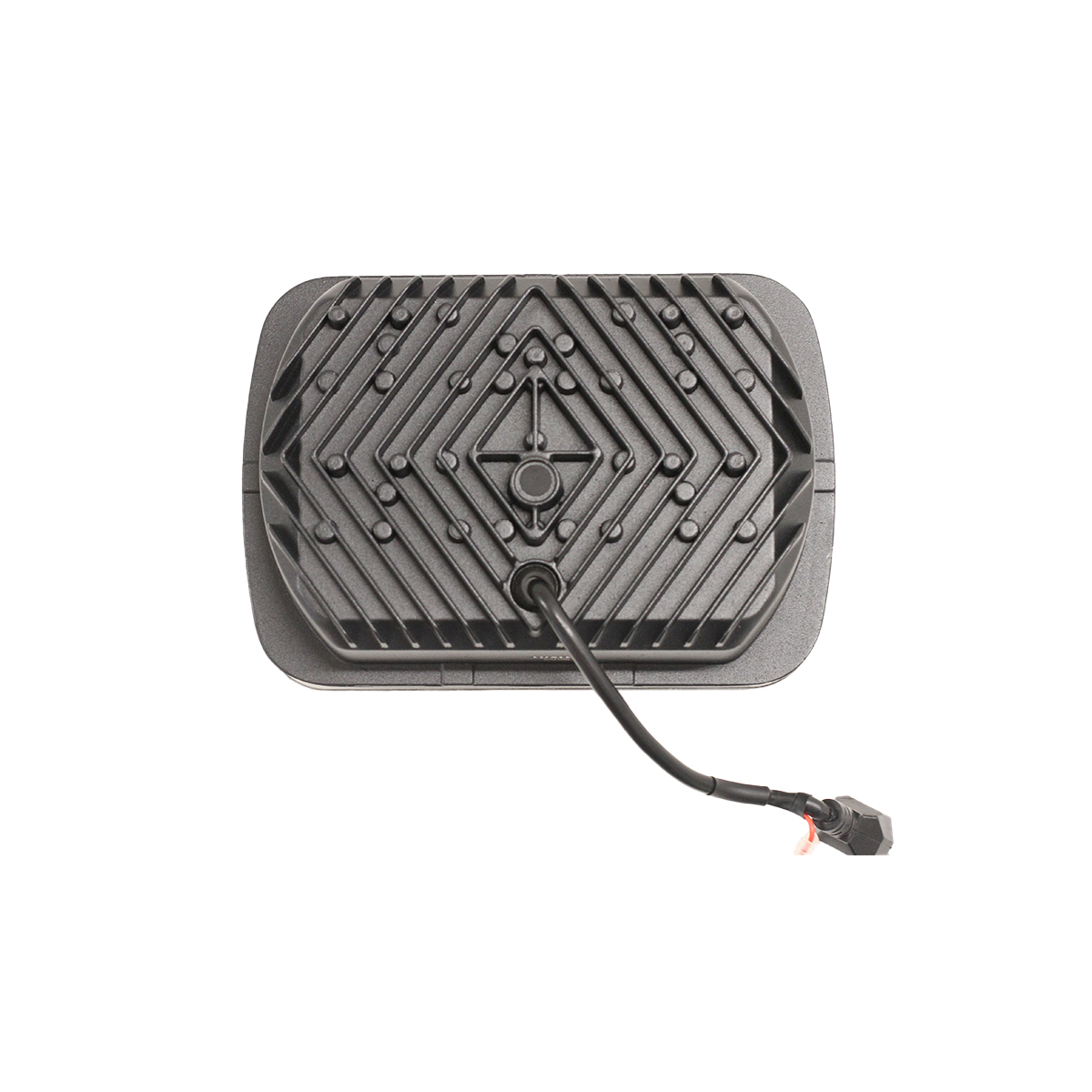 OFF ROAD FARO DE LED LUZ MULTILED BLANCA Y AMBAR CON FUNCION ALTA Y BAJA  9V-36V 140 WATTS  MEDIDAS 7" - 3