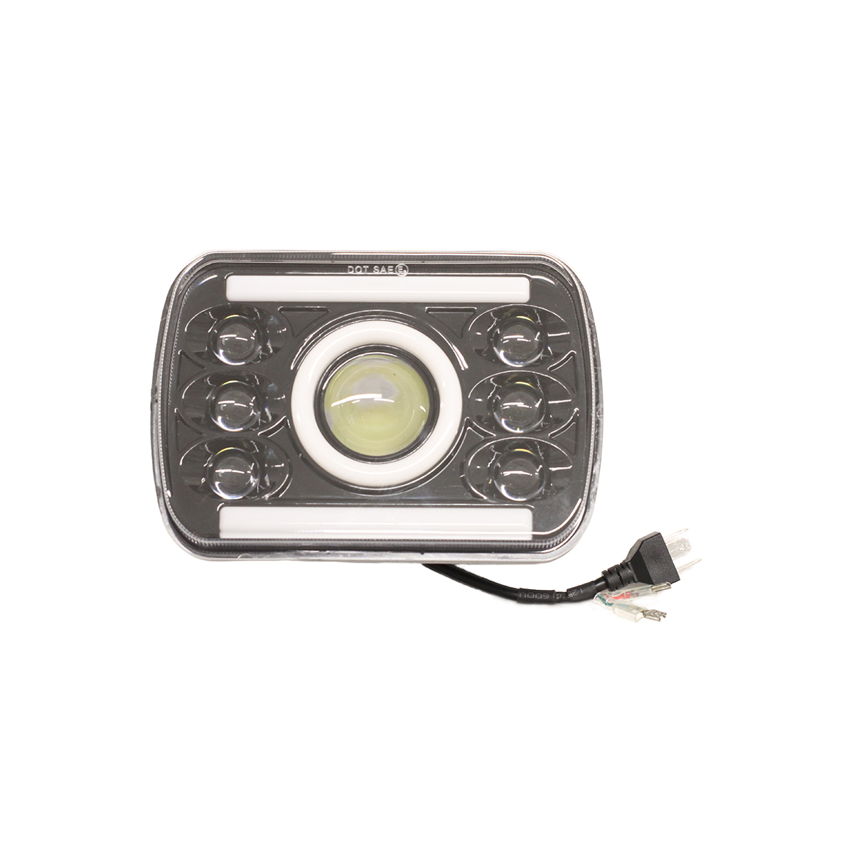 OFF ROAD FARO DE LED FARO LED RECTANGULAR 7 31 WATTS 15 LEDS 4 FUNCIONES. ALTA Y BAJA - 3