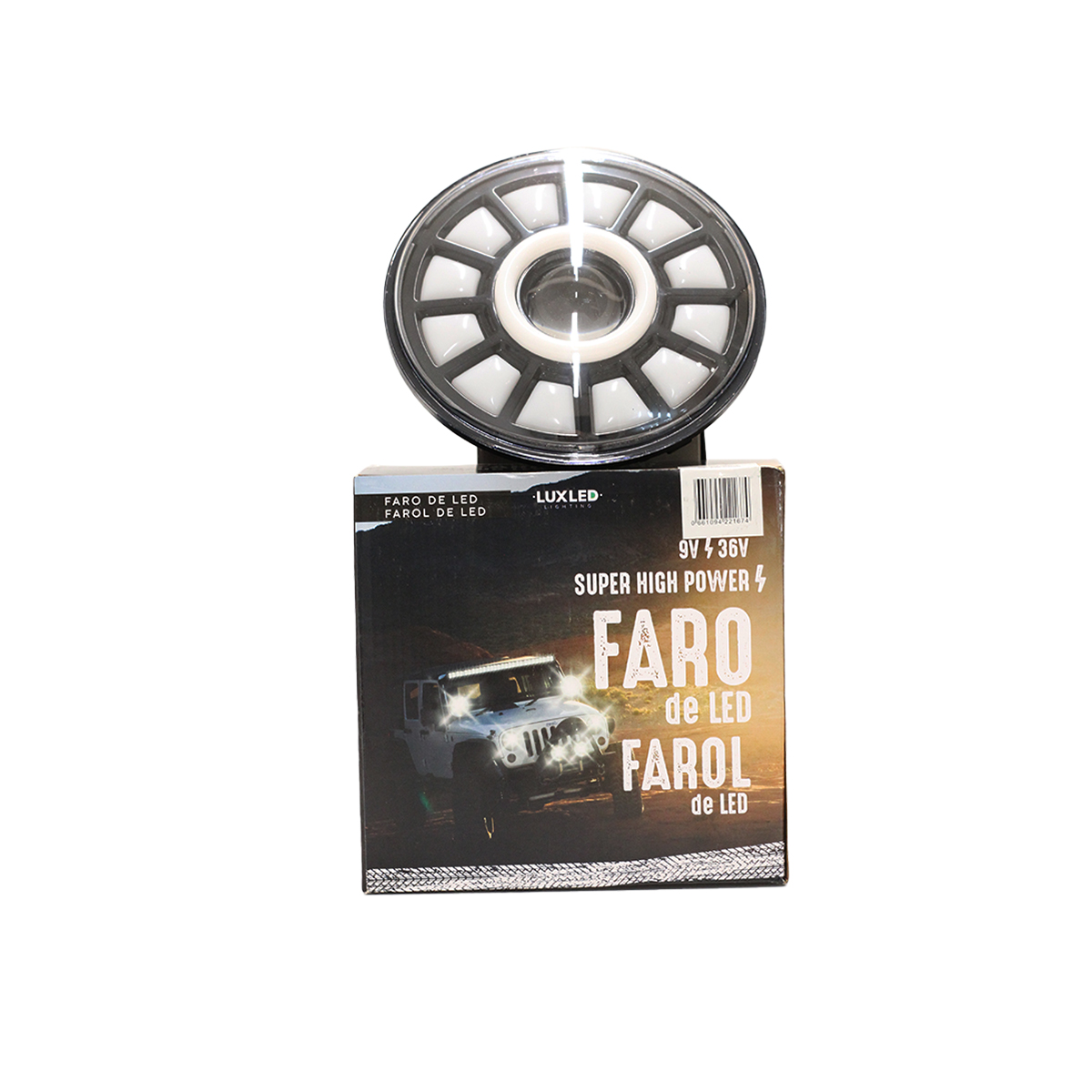 OFF ROAD FARO DE LED FARO LED 7 40W 1 LED CREE +  DRL BLANCA Y AMBAR Y FUNCION ALTA Y BAJA. SIN KIT DE INSTALACION  - 2
