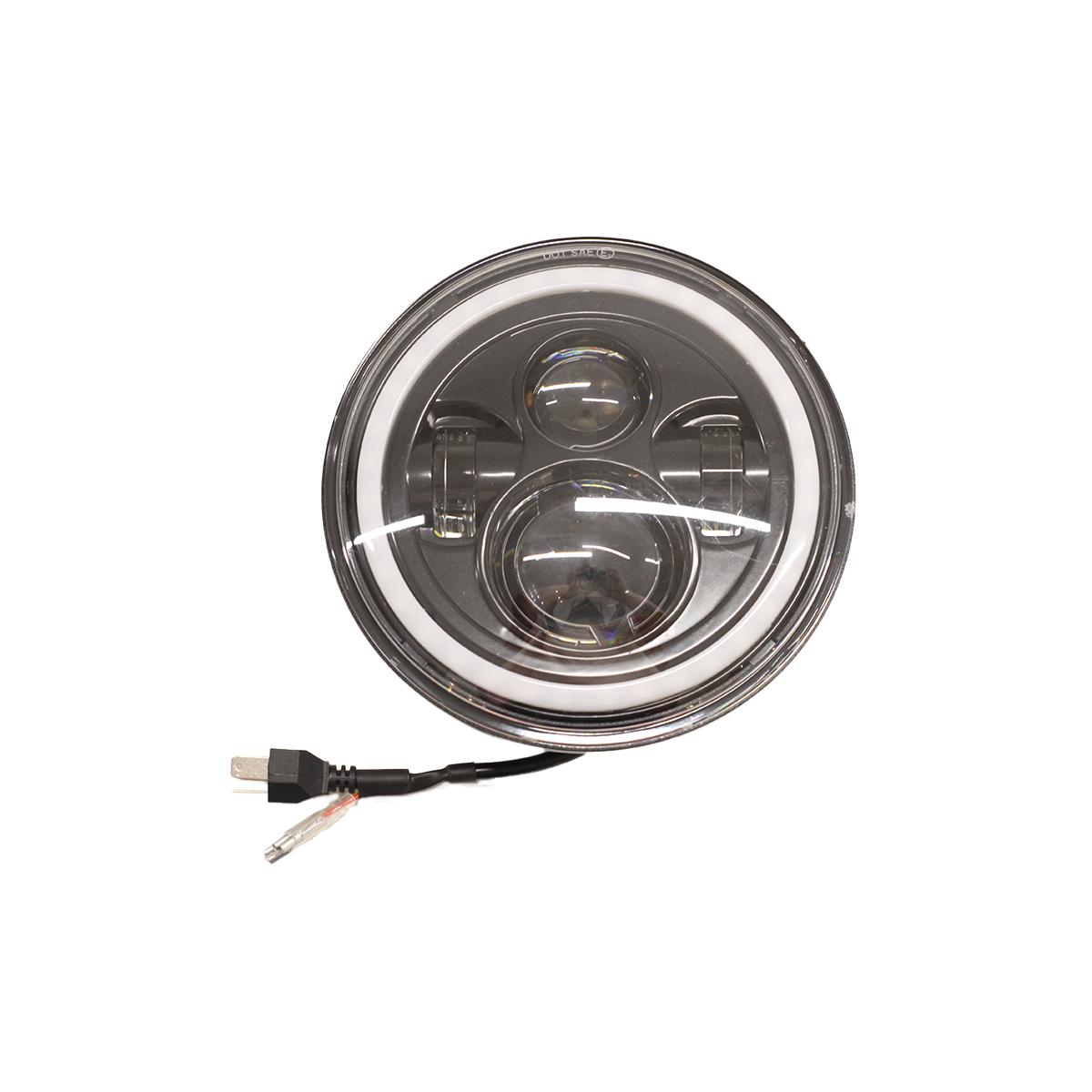 OFF ROAD FARO DE LED FARO LED 7 40W 13 LED + ARO BLANCO Y AMBAR Y FUNCION ALTA Y BAJA. SIN KIT DE INSTALACION - 7