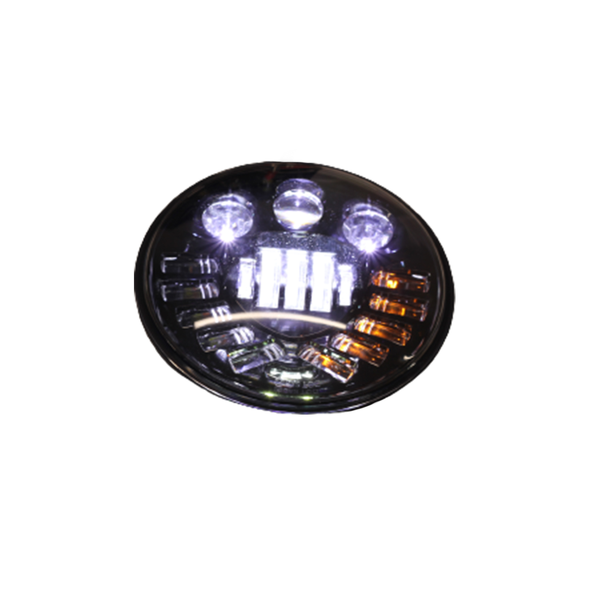OFF ROAD FARO DE LED FARO LED 7 96W 32 LED DUAL BLANCA Y AMBAR CON KIT DE INSTALACION INCLUIDO Y FUNCION ALTA Y BAJA - 7