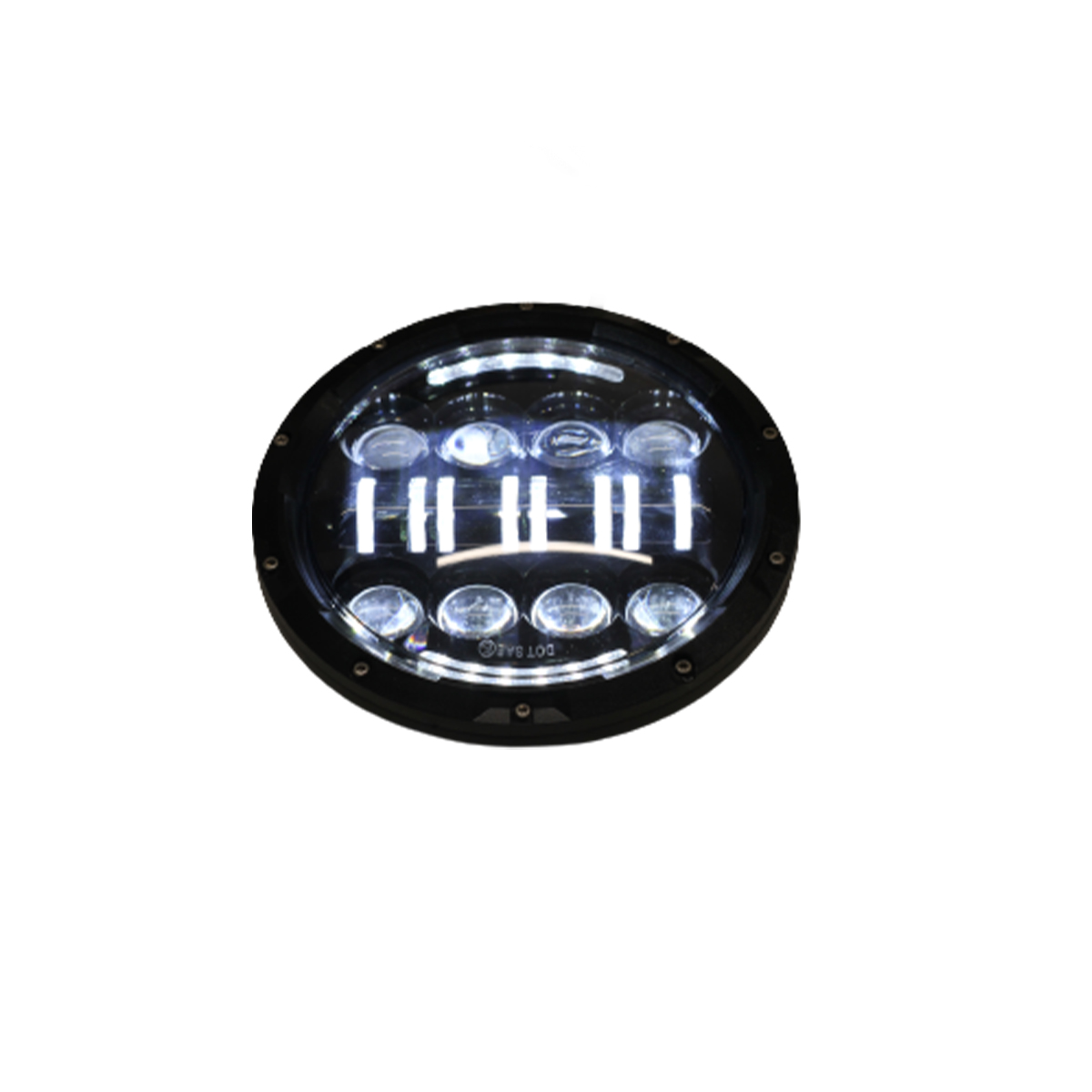 OFF ROAD FARO DE LED FARO LED 7 48W 16 LED + TIRAS DRL BLANCA Y AMBAR CON KIT DE INSTALACION INCLUIDO Y FUNCION ALTA Y BAJA - 9