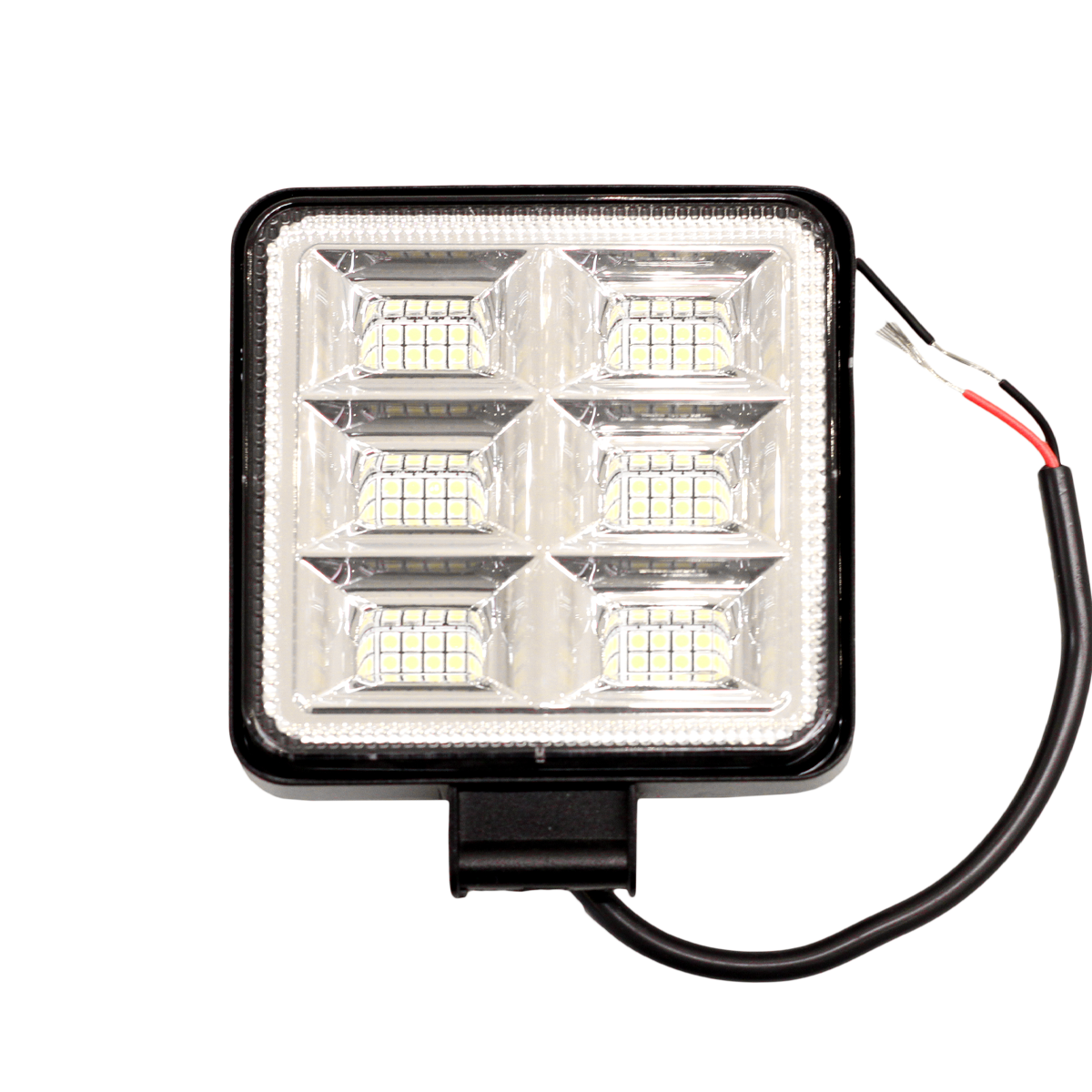 OFF ROAD FARO DE LED FARO DE LED CUADRADO - 36 LED 108W  BLANCO 10X2X11CM - 2