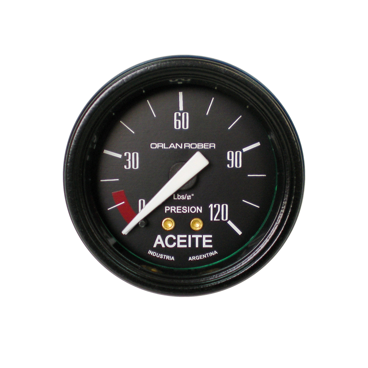 INSTRUMENTAL CLASSIC 52 MM NEGRO MANOMETRO 120 LIB