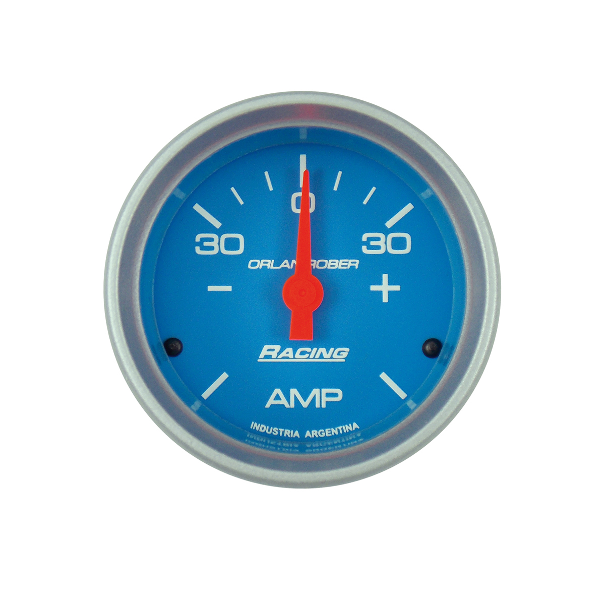 INSTRUMENTAL RACING 52 MM CELESTE AMPERIMETRO 30-30